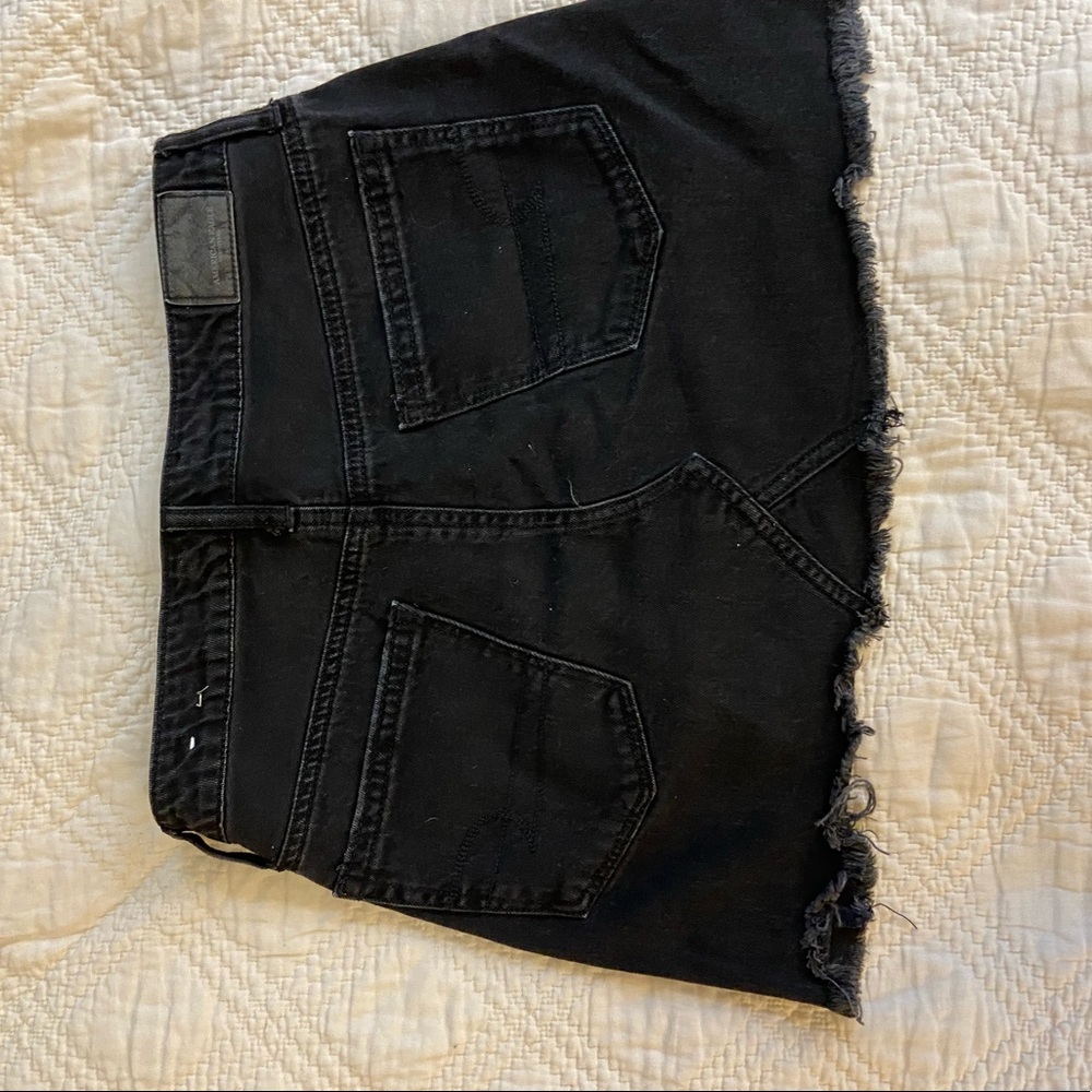 AMERICAN EAGLE Black Denim Skirt - Picture 3 of 5